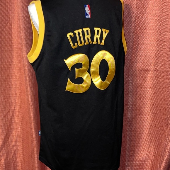 Hardwood classics Steph Curry Golden State Warriors jersey. Sz L. NWOT. - Picture 3 of 4